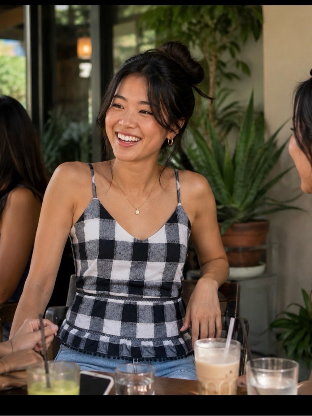 NWT Women's Heartloom Kenzie Plaid Tank - Size M